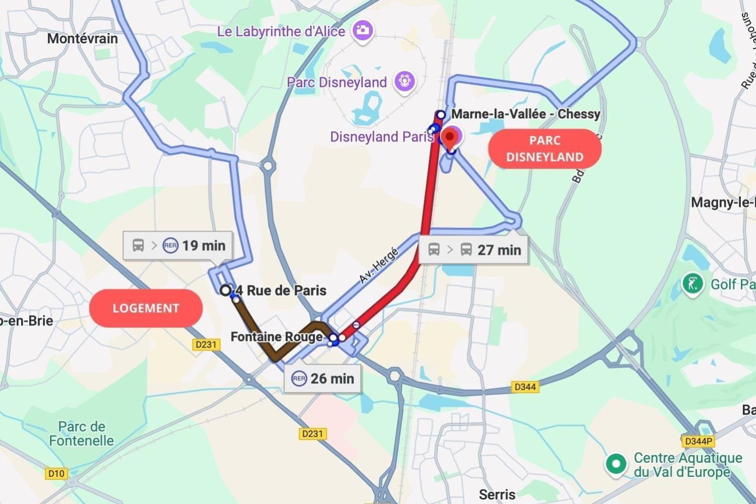 M1 Disney Bella Vita Apartment Montévrain